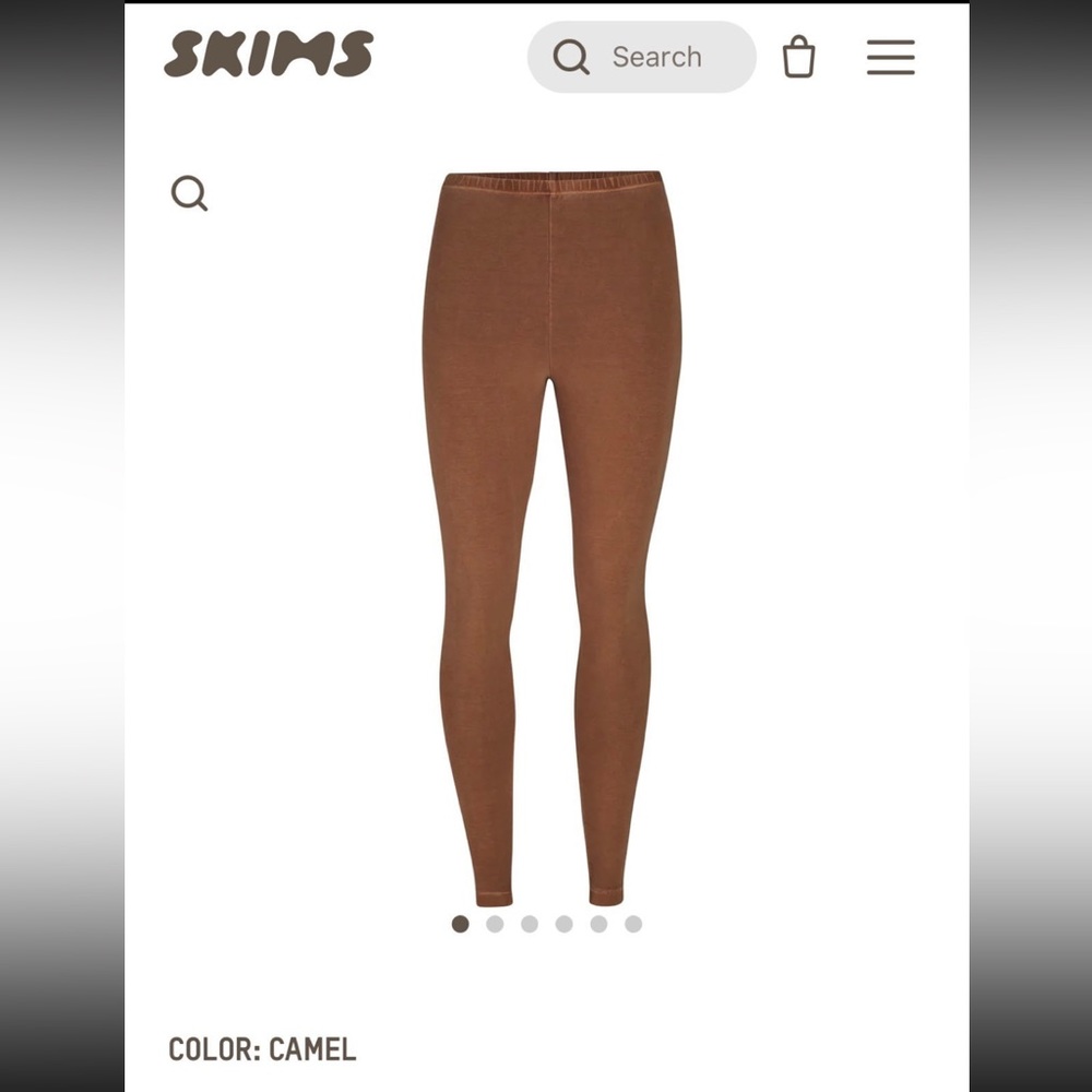 Skims Outdoor Leggings / Camel / Size Small